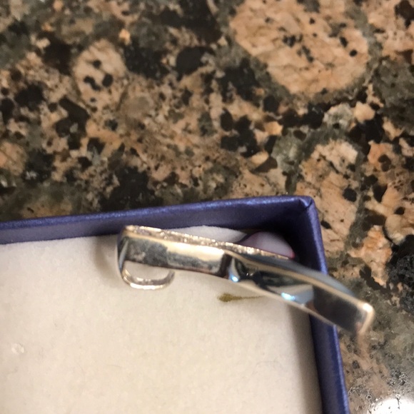 STERLING SILVER PINK/BLUE MUSSEL SHELL PENDANT NWT - Picture 6 of 7